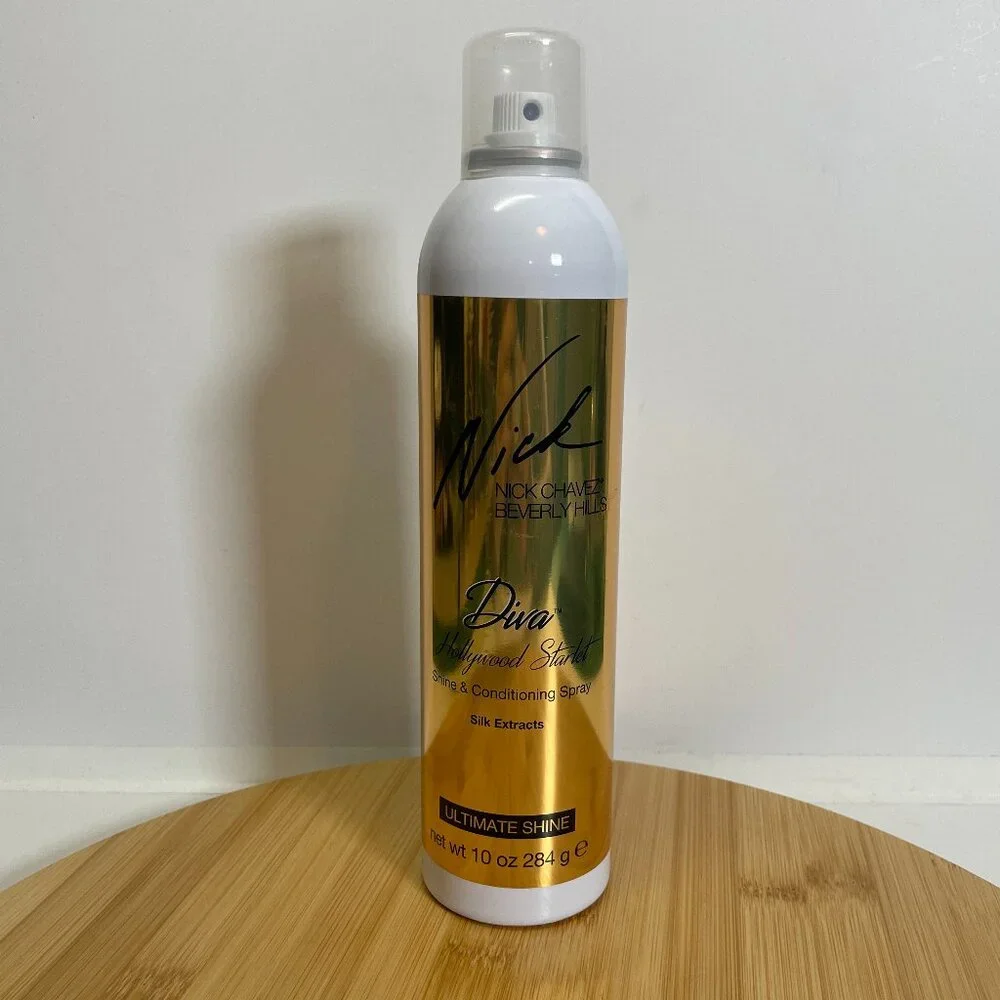 Nick Chavez Diva Hollywood Starlet Ultimate Shine & Conditioning Spray 10oz